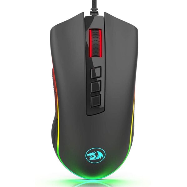 Redragon M711-FPS-1 COBRA - Flawless sensor, LK Optical Switch , 24000 DPI Gaming Mouse