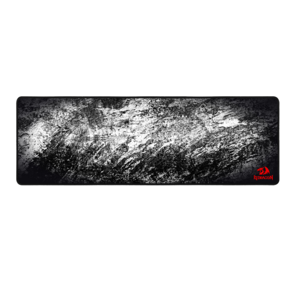 REDRAGON P018 GAMING MOUSE PAD LARGE EXTENDED THICK VERSION STITCHED EDGES WATERPROOF PIXEL-PERFECT ACCURACY OPTIMIZED FOR ALL COMPUTER MOUSE SENSITIVITY MMO AND SENSORS FITS BOTH MOUSE & KEYBOARD